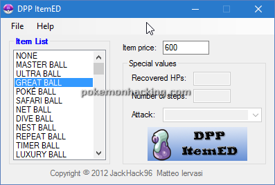 DPP ItemED Screenshots