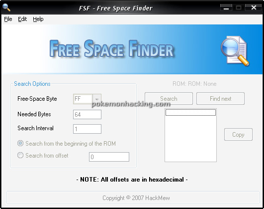 Free Space Finder Screenshots