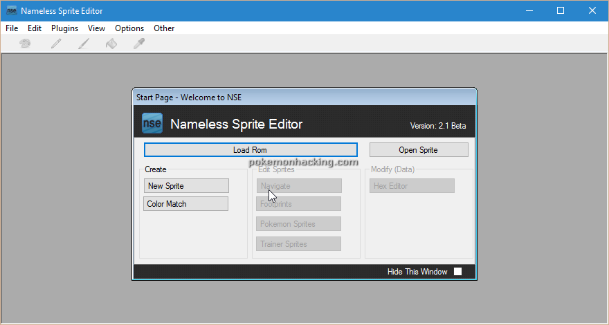 Nameless Sprite Editor Screenshots